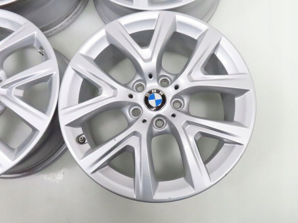 4x Alufelge 17 Zoll 6.5" 5x112 39ET Glanz Silber 6856076 BMW F39 X1 F48 FEL1422649351td