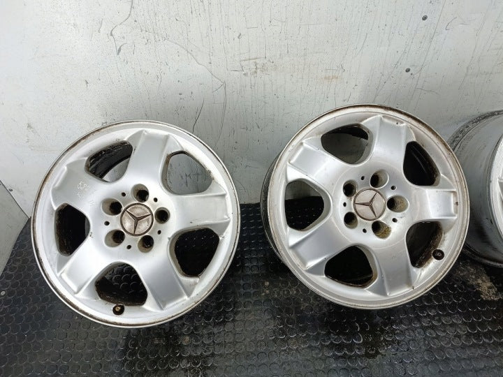 4x Alufelge 17 Zoll 8.0" 5x112 A1634013202 Mercedes-Benz W163 Rim Wheel FEL9199152780pa