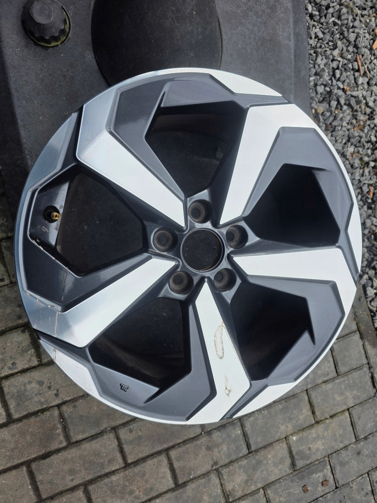 1x Alufelge 18 Zoll 7.5" 5x114.3 45ET Glanz 403006WA4J Nissan Qashqai I FEL2970049103xc