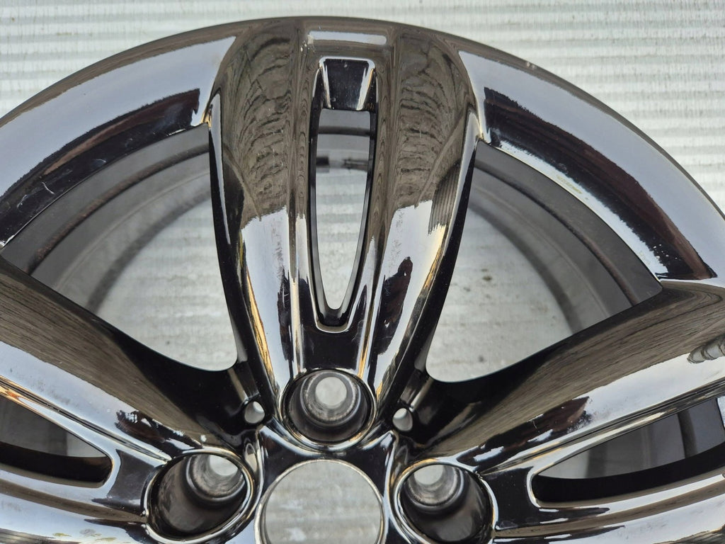 1x Alufelge 17 Zoll 7.0" 5x112 54ET Glanz Schwarz 6856057BLA Mini F56 F55 FEL8219983300sh