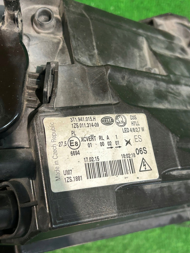 Frontscheinwerfer Skoda Superb II 3T1941015H 1ZS01131409 Links Headlight SCH1504329557bp