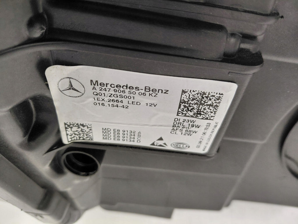 Frontscheinwerfer Mercedes-Benz W247 A2479065006 Rechts Scheinwerfer Headlight SCH3224244848oq