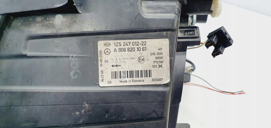 Frontscheinwerfer Mercedes-Benz Sprinter Xenon Rechts Scheinwerfer Headlight SCH6730979264ph