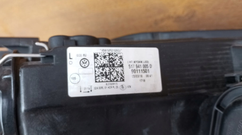 Frontscheinwerfer VW Golf Sportsvan 517941005D LED Links Scheinwerfer Headlight SCH6800084863xt