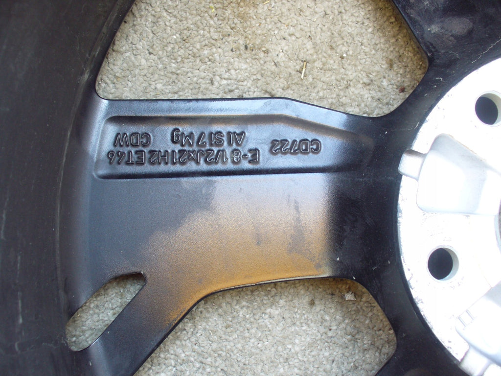 1x Alufelge 21 Zoll 8.5" 5x130 46ET Glanz Graphit 85E601025T Audi Etron Mg FEL6567458448gp