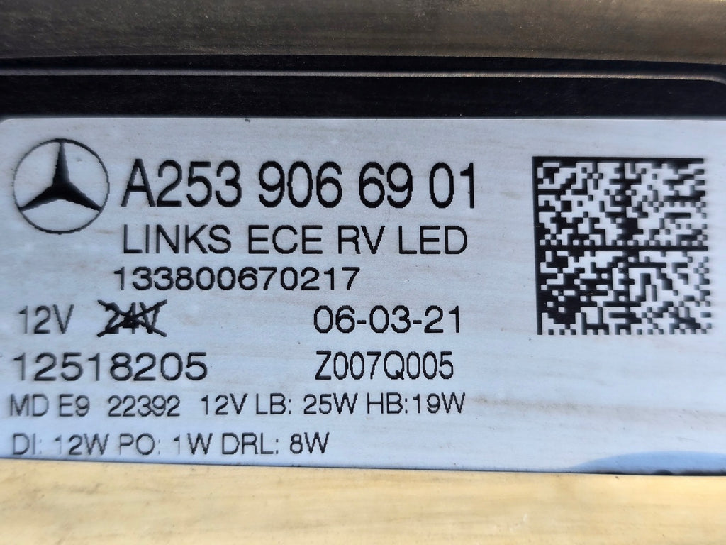 Frontscheinwerfer Mercedes-Benz Glc A2539066901 LED Links Scheinwerfer Headlight SCH6590205635gw