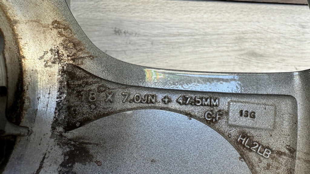 1x Alufelge 18 Zoll 7.0" 5x108 47 5ET LJ8C-1007-A1B Ford Rim Wheel