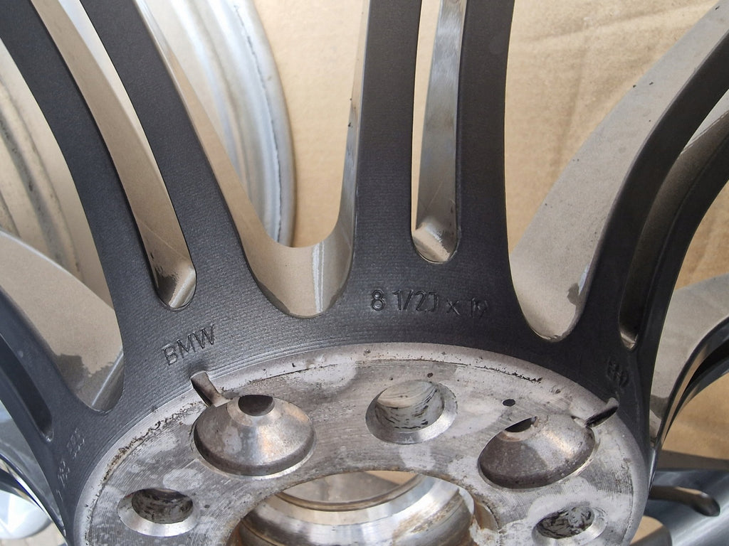 1x Alufelge 19 Zoll 8.5" 5x120 29ET Glanz Silber 2283555 BMW E93 E90 E92 FEL3462788018uo