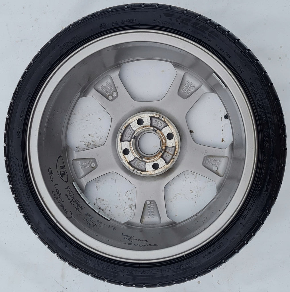 1x Alufelge 17 Zoll 7.0" 4x108 47,5ET Glanz Silber C1BC- Ford Fiesta Rim Wheel