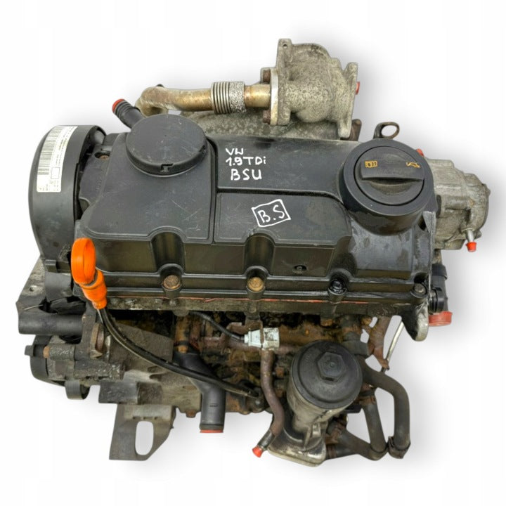 Motor VW Caddy III BSU 1.9 TDI 75PS 55kW 124TKm 2003 Diesel Engine Komplett MOT7080114695ok
