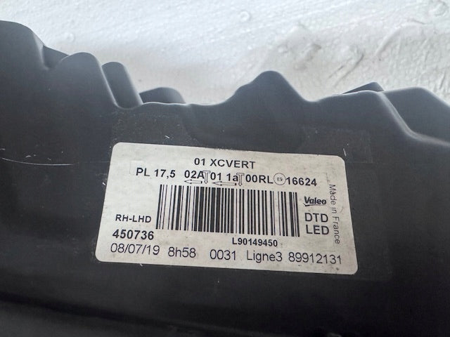 Frontscheinwerfer Ford Mondeo 89912131 Rechts Scheinwerfer Headlight SCH5623010776wi