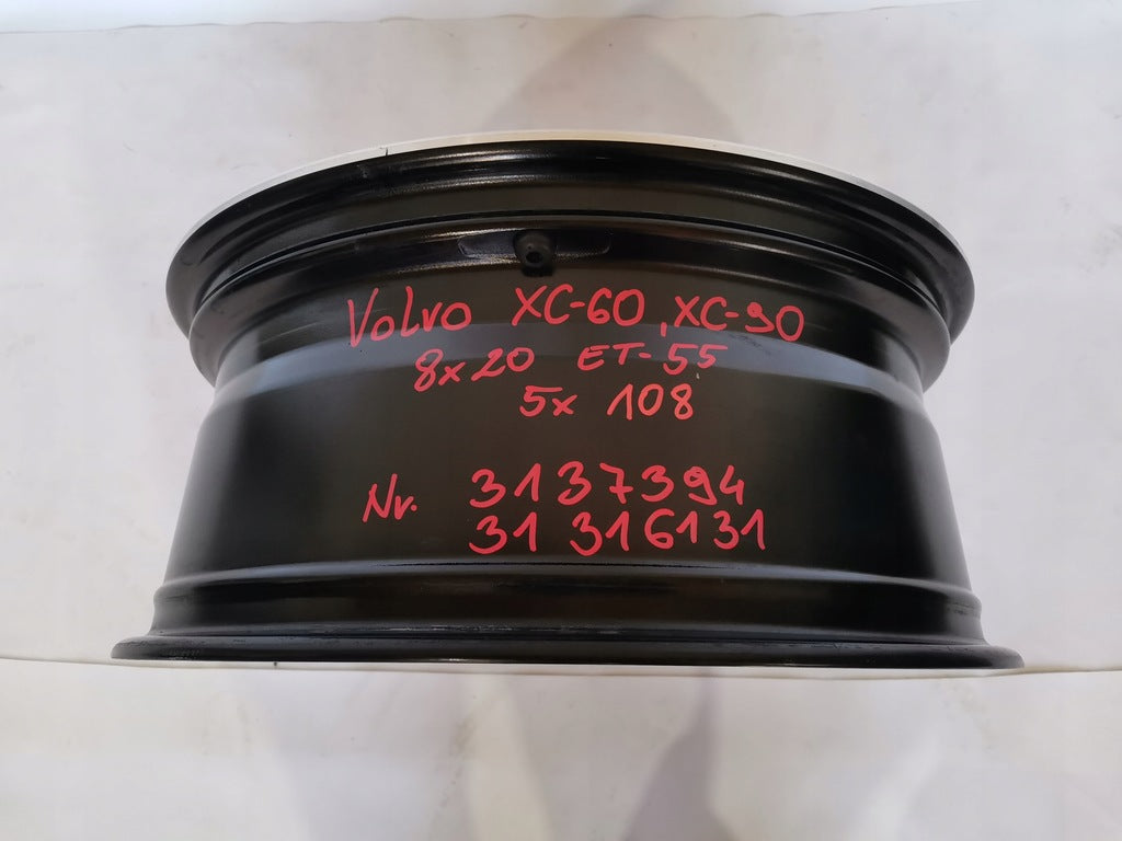 1x Alufelge 20 Zoll 8.0" 5x108 55ET 31373094, 31316131, 31316133 Volvo Xc60 Xc40 FEL3273121126jk