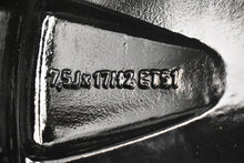 Laden Sie das Bild in den Galerie-Viewer, 4x Alufelge 17 Zoll 7.5" 5x112 51ET Glanz Schwarz 8V0601025 Audi A3 Rim Wheel FEL4168404739ys