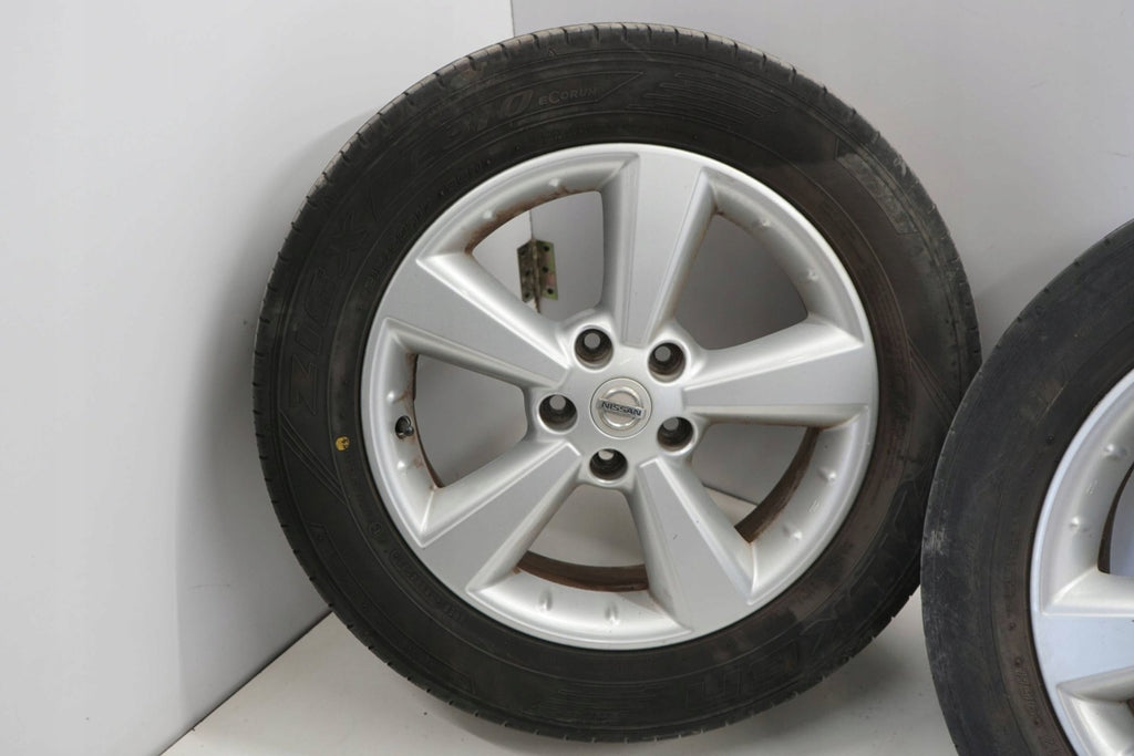 4x Alufelge 17 Zoll 5x114.3 Nissan Qashqai I J10 Rim Wheel FEL1137684307xn