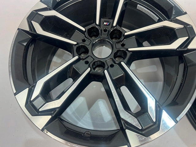 1x Alufelge 19 Zoll 8.0" 5x112 Glanz 6898051 BMW X1 Rim Wheel FEL9676452039vj