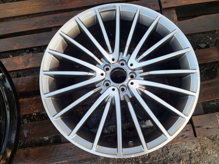 1x Alufelge 21 Zoll 9.0" 5x112 34ET Glanz Silber A2234011700 Mercedes-Benz W223 FEL8851223666bo