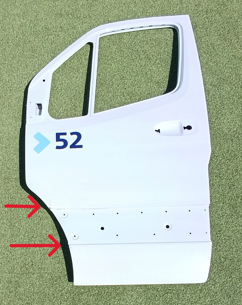 Tür Mercedes-Benz Sprinter Vorne Links Weiß Door Porta Porte