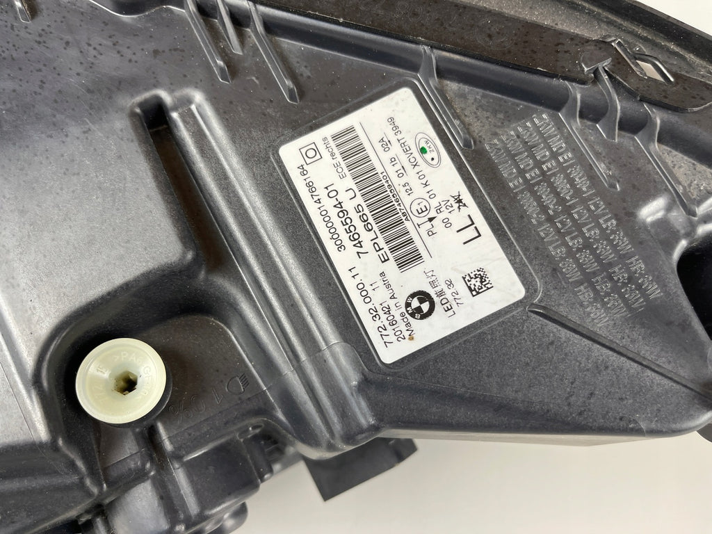 Frontscheinwerfer BMW 7 G11 G12 7465594-01 Full LED Rechts Headlight SCH4245076837gf