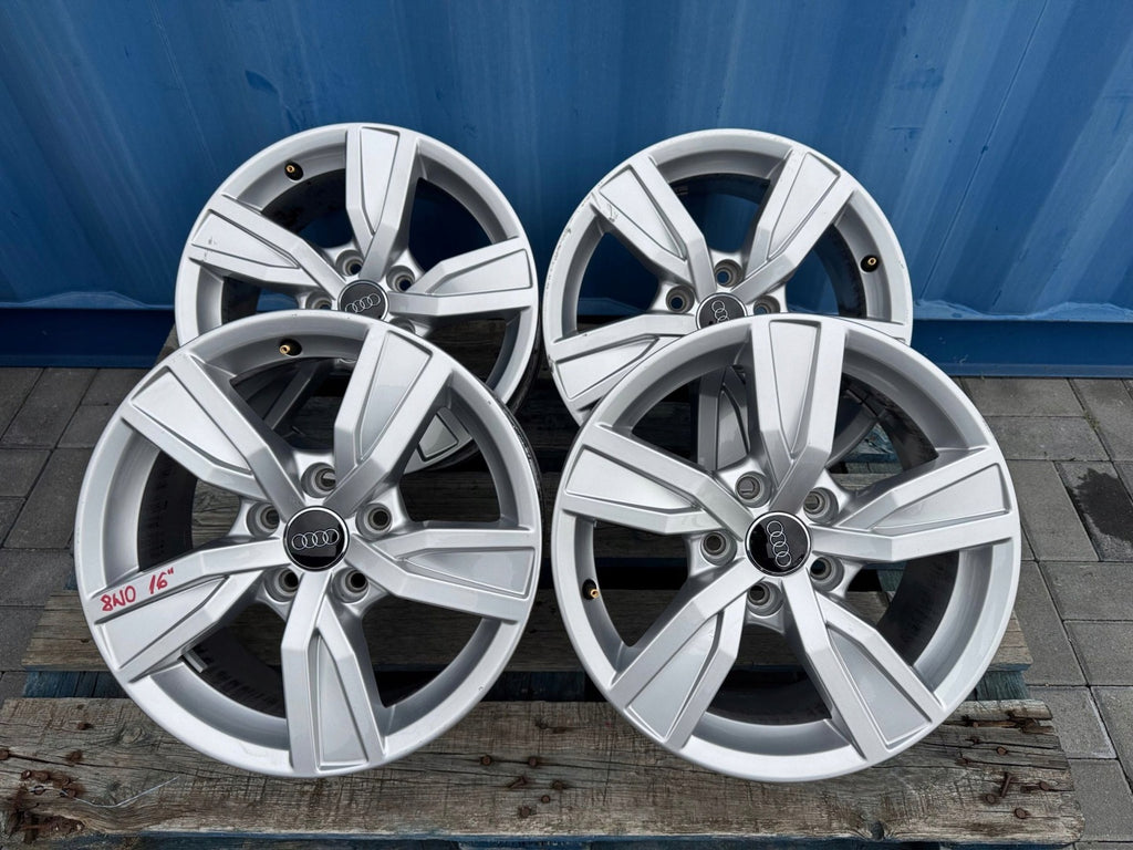 4x Alufelge 16 Zoll 7.0" 5x112 35ET Glanz Silber 8W0601025A Audi A4 Rim Wheel FEL1110781071jd