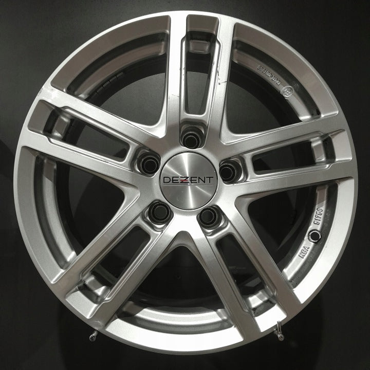 4x Alufelge 16 Zoll 6.5" 5x112 44ET Silber KBA51750 Seat Leon Golf VII Ii FEL6025466853fx