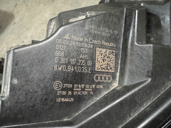 Frontscheinwerfer Audi A4 8W0941035E LED Links Scheinwerfer Headlight SCH1638687294zb