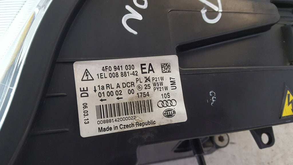 Frontscheinwerfer Audi A6 C6 4F0941030EA Xenon Ein Stück (Rechts oder Links)