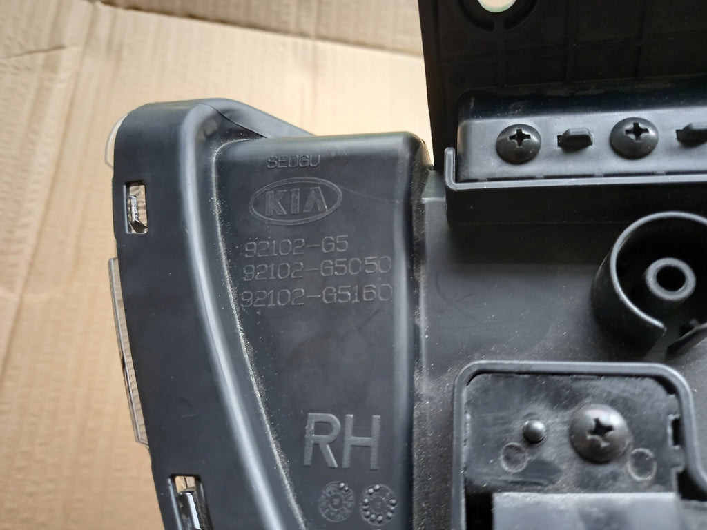 Frontscheinwerfer Kia Niro 92102-G5 Rechts Scheinwerfer Headlight SCH6772052416gn