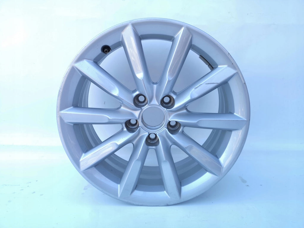 1x Alufelge 17 Zoll 7.0" 5x112 43ET Glanz Silber 8U0601025BT Audi Q3 Rim Wheel FEL2385146867cw