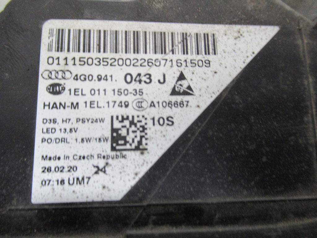 Frontscheinwerfer Audi A6 C7 4G0941043J LED Links Scheinwerfer Headlight SCH8922562672kn