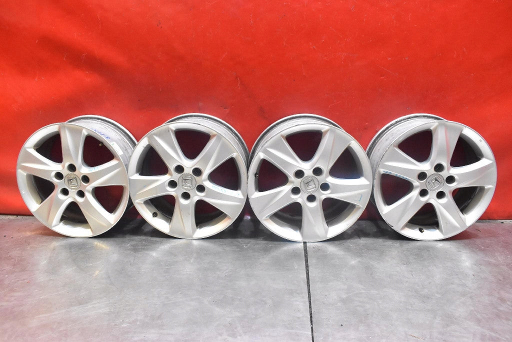 4x Alufelge 17 Zoll 7.5" 5x114.3 55ET Glanz Silber TL0775A Honda Accord VIII I FEL7799008994rs