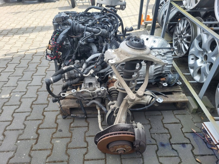 Motor Audi A5 A4 CNC 2.0 TFSI 165kW 120TKm 2014 Benzin Engine Komplett MOT5254066199vv