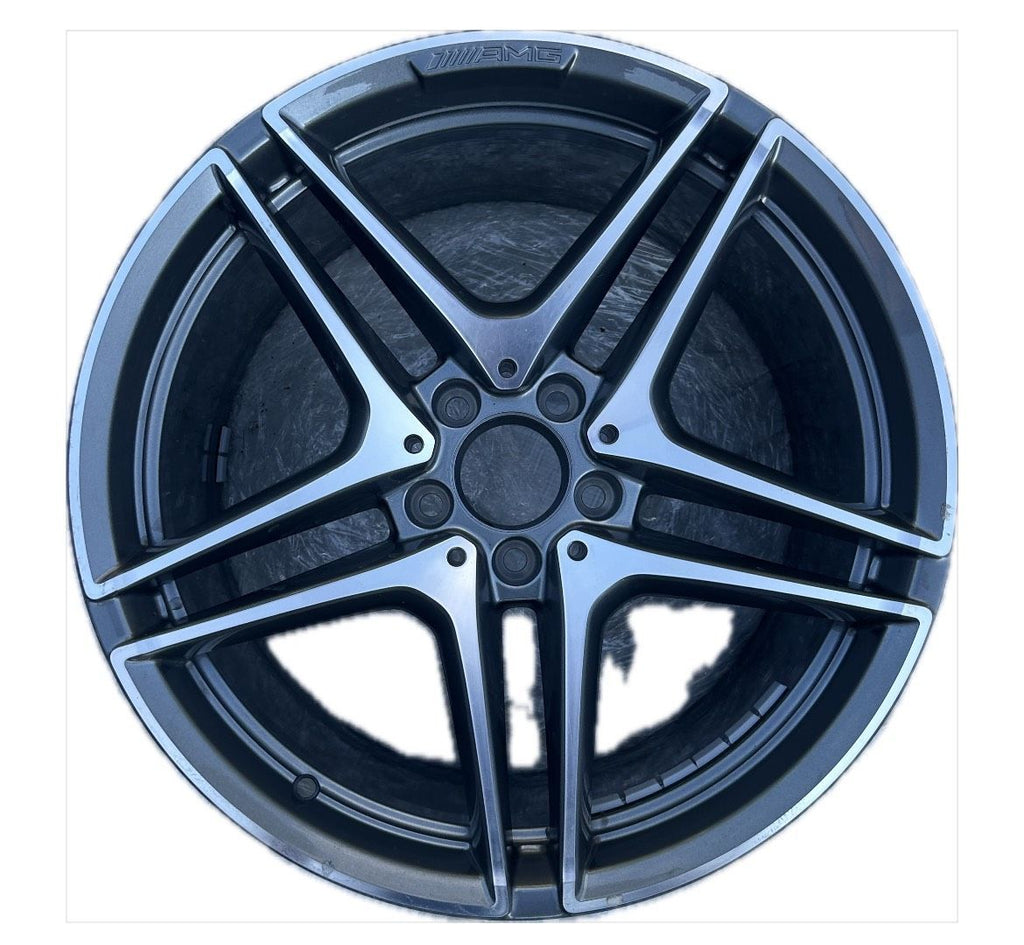 1x Alufelge 19 Zoll A2054012000 Mercedes-Benz W205 Rim Wheel FEL3677993458hi