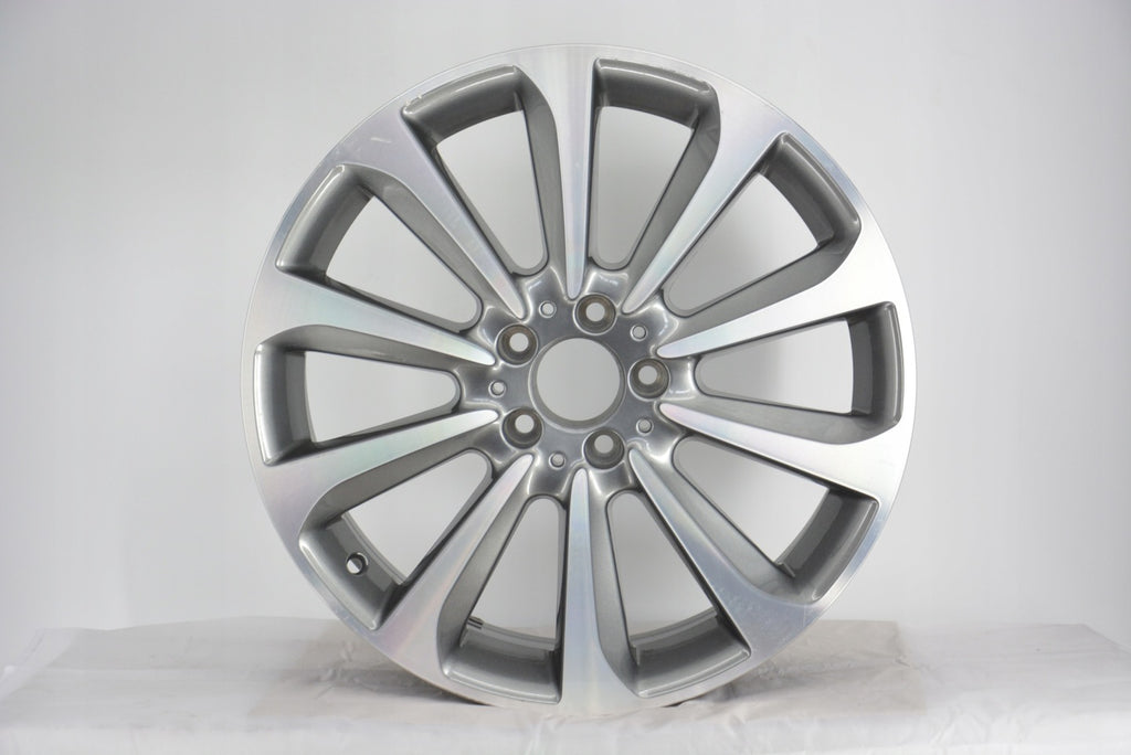 1x Alufelge 19 Zoll 7.5" 5x112 44ET Glanz Schwarz A2054012900 Mercedes-Benz A205 FEL4852172650ls