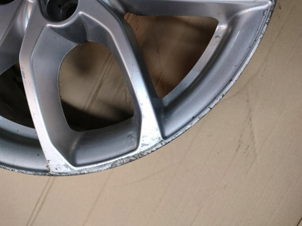 1x Alufelge 17 Zoll 7.5" 5x114.3 55ET Silber 403004671R Renault Megane Rim Wheel