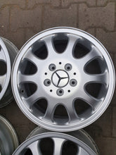 Load image into Gallery viewer, 4x Alufelge 16 Zoll 5.5" 5x112 54ET Glanz Silber A1634011602 Mercedes-Benz FEL1256350720ep