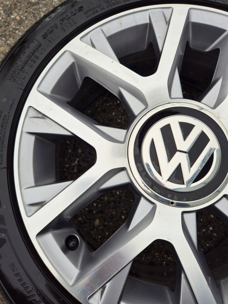 1x Alufelge 16 Zoll 6.0" 4x100 39ET 1S0601025C VW Rim Wheel FEL7026445115fo