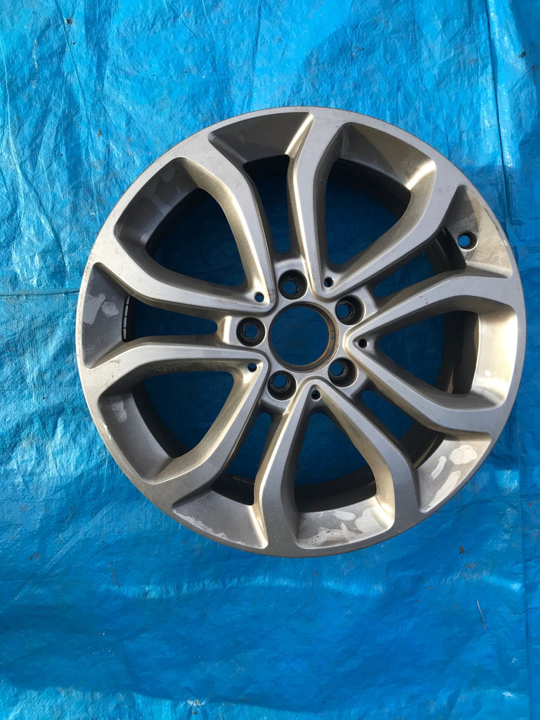 1x Alufelge 17 Zoll 7.0" 5x112 Matt Silber A2054014300 Mercedes-Benz W205 A205