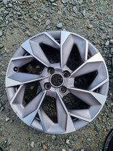 Load image into Gallery viewer, 1x Alufelge 18 Zoll 7.0" 4x108 35ET Glanz Schwarz 9830576180 Citroën I Rim Wheel FEL3216296503ew