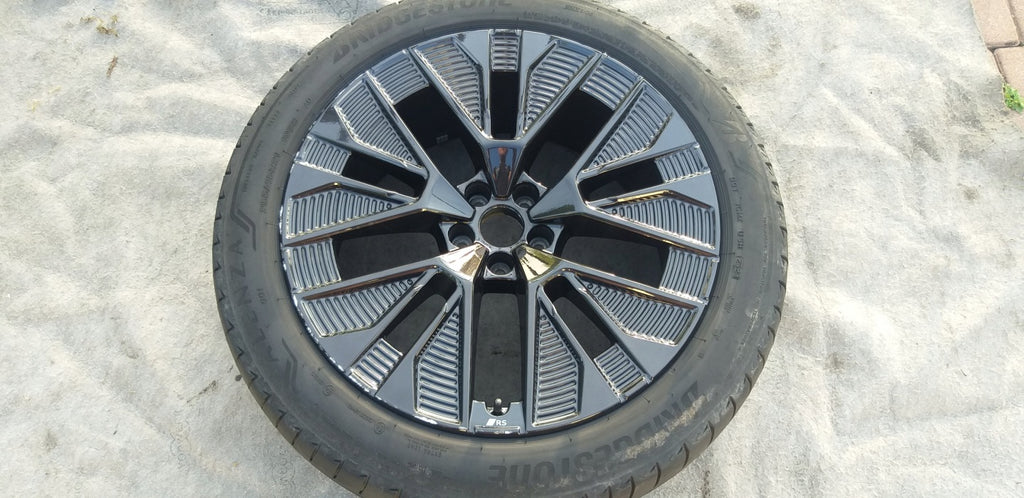 1x Alufelge 21 Zoll 9.5" 5x112 36ET Glanz Graphit 4KE601025E Audi E Tron Etron FEL8044368827bd