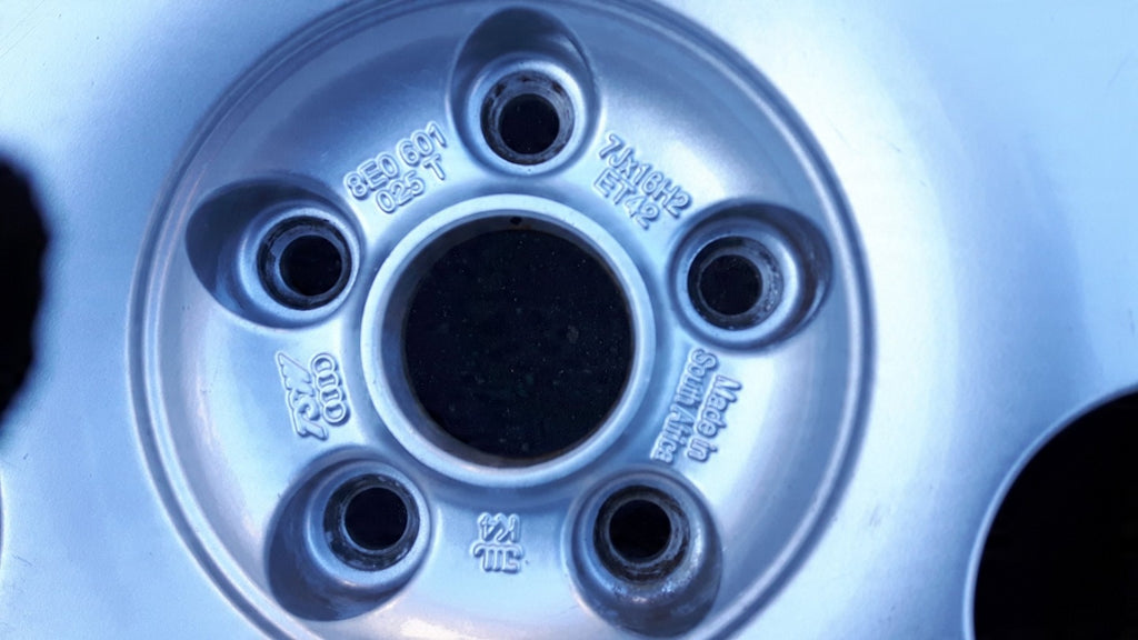 1x Alufelge 16 Zoll 7.0" 5x112 42ET Silber 8E0601025T Audi A4 B7 Rim Wheel