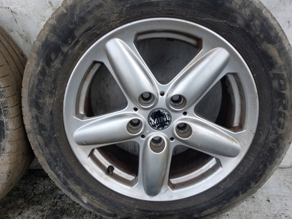 4x Alufelge 16 Zoll 6.5" 5x120 46ET 9803720 Mini Countryman R60 Rim Wheel