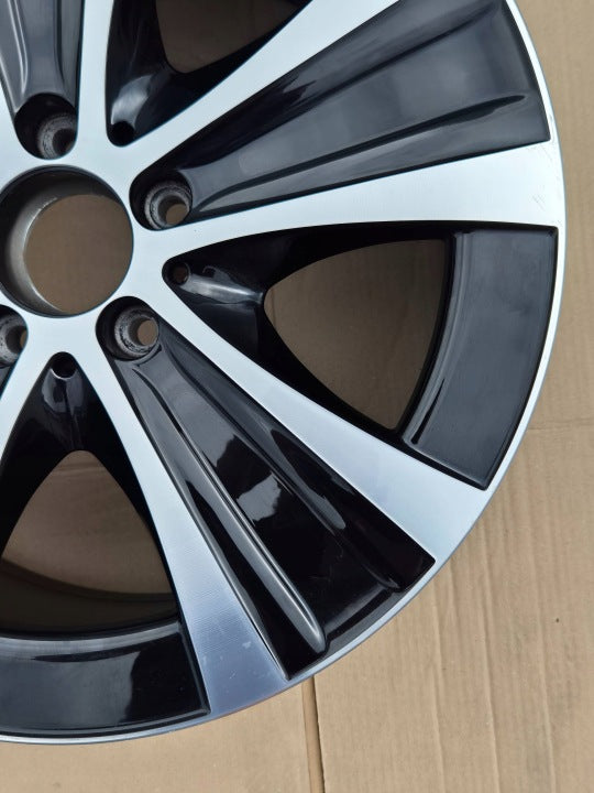 1x Alufelge 18 Zoll 8.0" 5x112 43ET Glanz Schwarz A2134013700 Mercedes-Benz W213 FEL4362468826xx