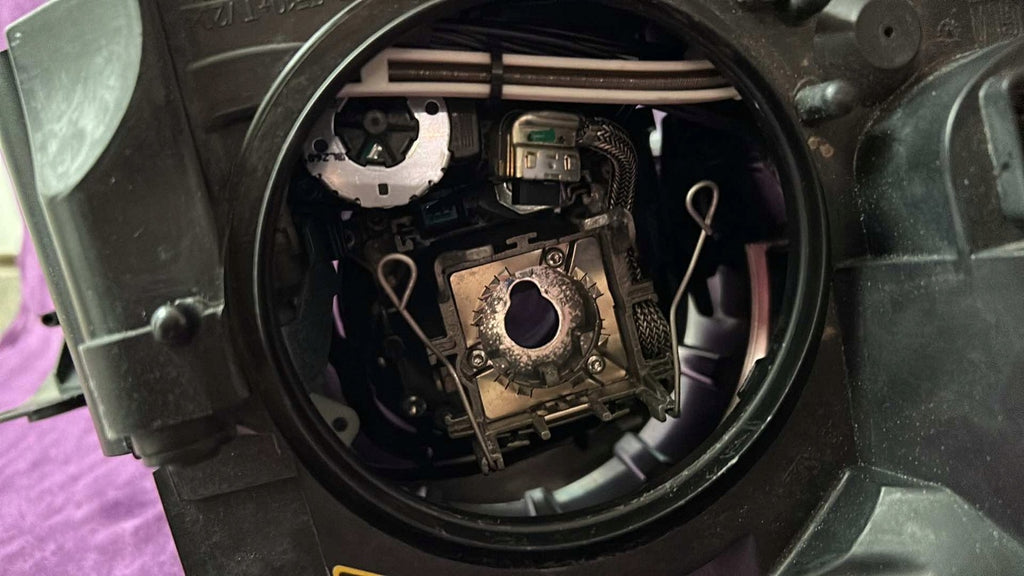 Frontscheinwerfer Opel Zafira B 9813477980-00 Bi-Xenon Links Headlight