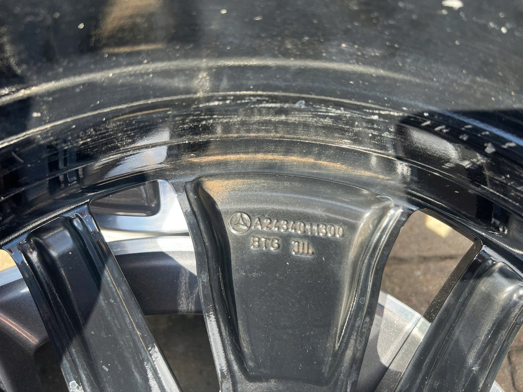 1x Alufelge 18 Zoll 7.5" 5x112 53,5ET A2434011300 Mercedes-Benz Eqa Eqb
