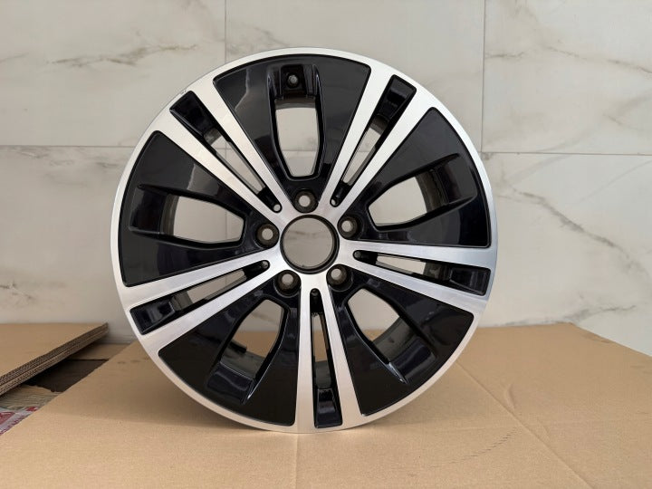 4x Alufelge 17 Zoll 7.5" 5x112 40ET Glanz Schwarz A2134015100 Audi I Rim Wheel FEL9730945742kk