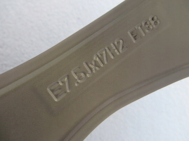 1x Alufelge 17 Zoll 7.5" 5x112 38ET 8W0601025L Audi A4 B9 Rim Wheel FEL9180441682tm