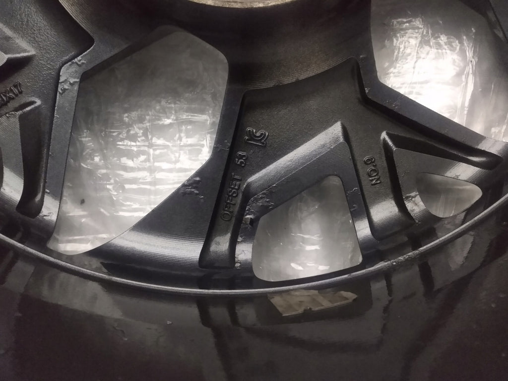 1x Alufelge 17 Zoll 7.0" 5x114.3 53ET Matt Silber 52910-F2CA0 Hyundai Elantra FEL1723378910ab