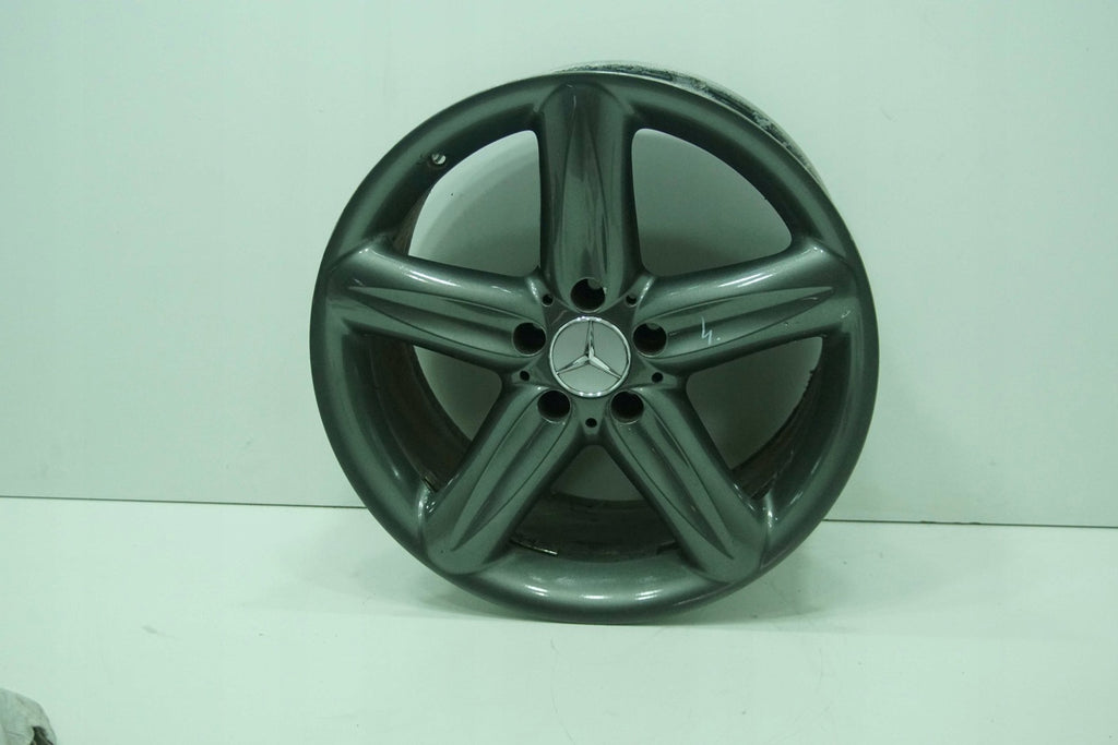 1x Alufelge 18 Zoll 9.5" 5x112 A2304010502 Mercedes-Benz Sl R230 Rim Wheel