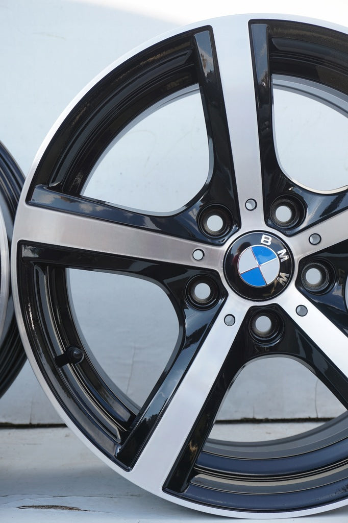 4x Alufelge 17 Zoll 8.0" 5x120 29ET Glanz Silber 6785240 BMW Rim Wheel FEL4821325884se