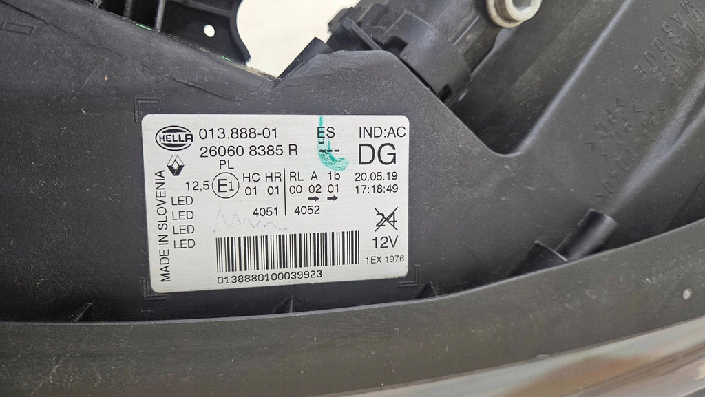 Frontscheinwerfer Renault Kadjar 260608385R Links Scheinwerfer Headlight SCH4043312981pl